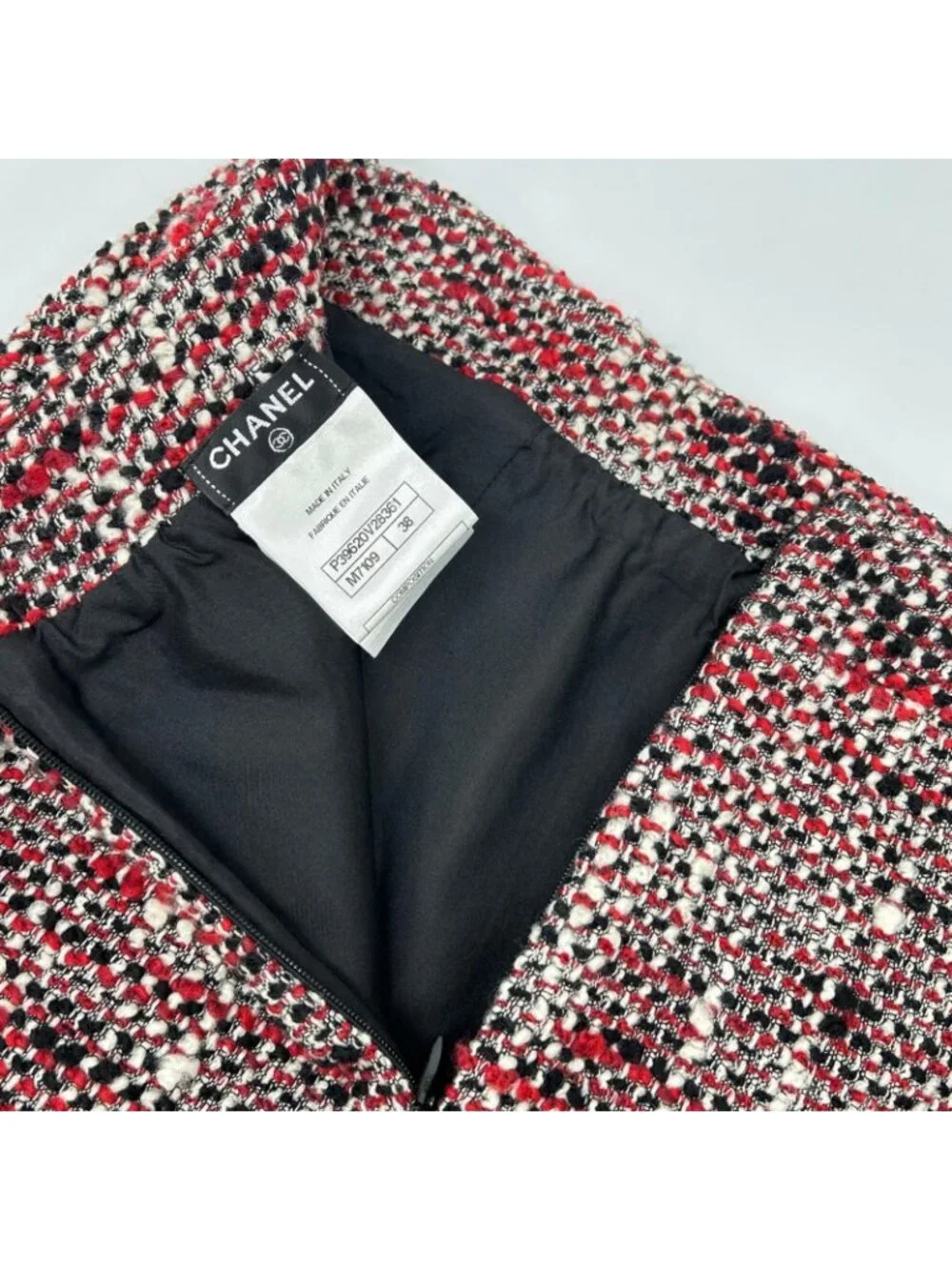 Chanel Tweed Skirt 38